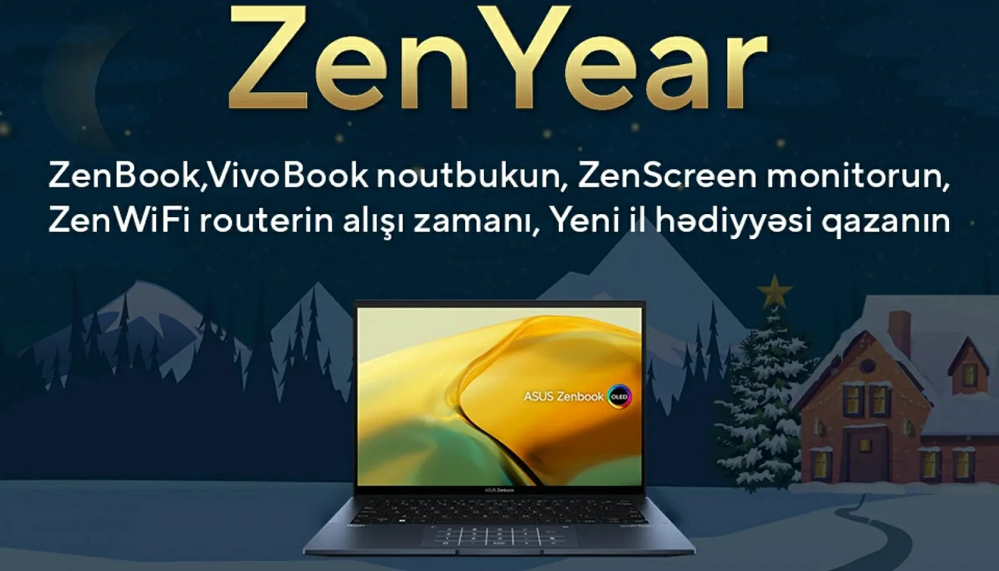 ASUS Zenbook və ASUS Vivobook modellərində hədiyyə