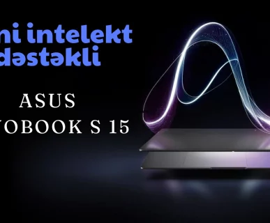 Süni intelekt dəstəkli ASUS Vivobook S 15 S5507