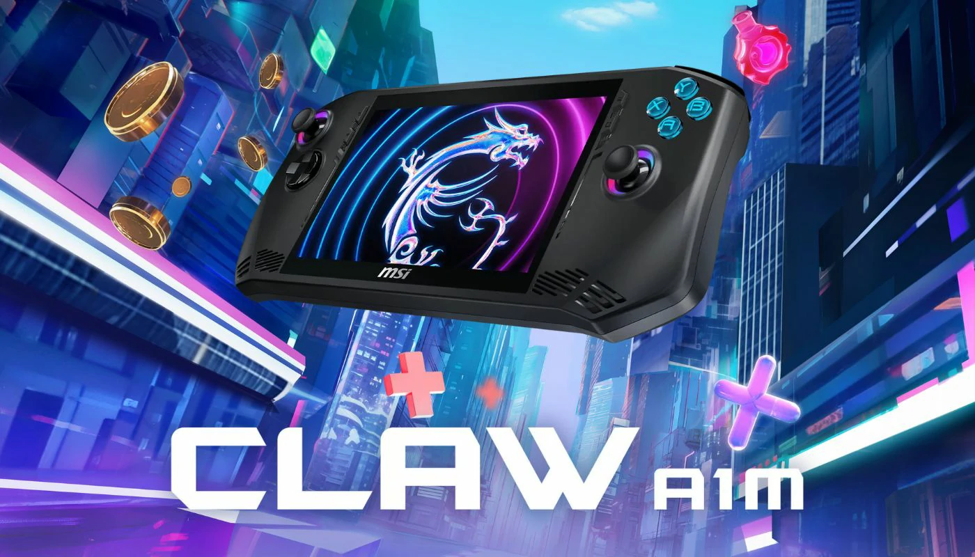 MSI Claw A1M – Intel Core Ultra ilə işləyən dünyanın ilk portativ oyun konsolu