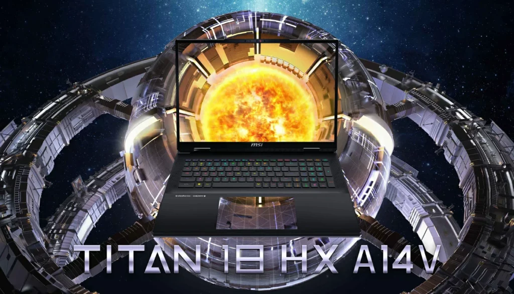 MSI Titan 18 HX - 2024-cü ilin ən üst parametrli premium oyun noutbuku