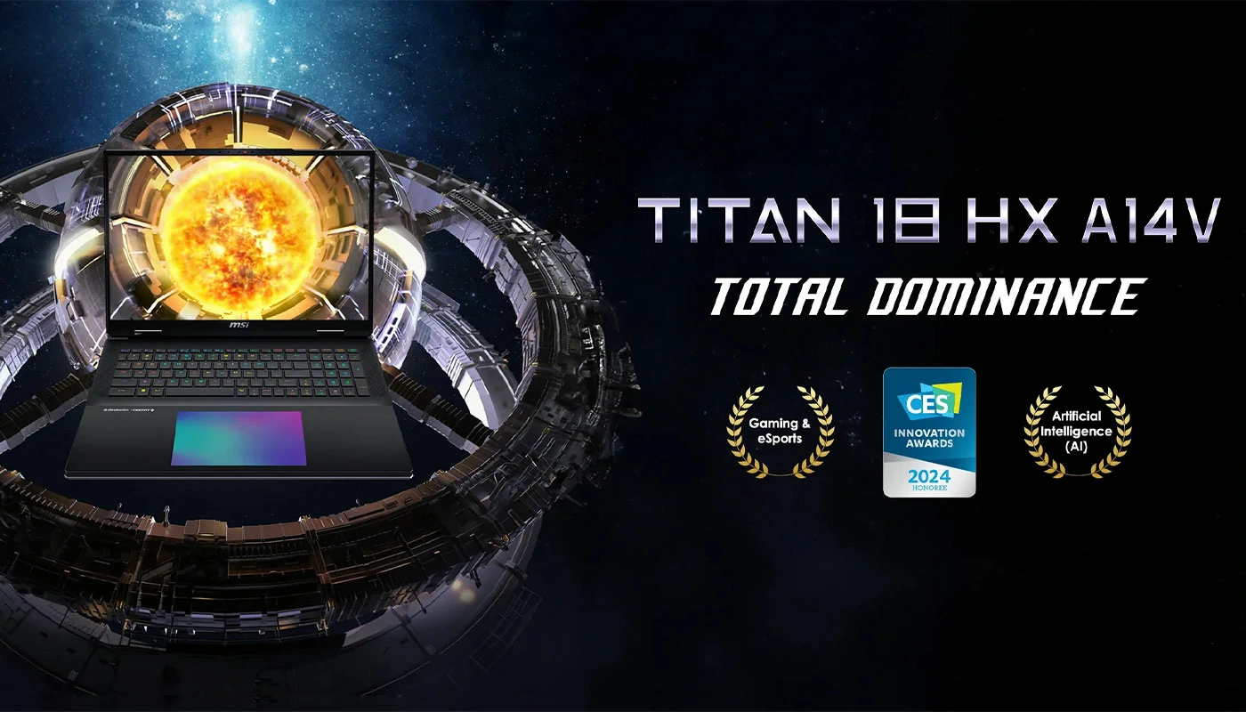 MSI Titan 18 HX A14V 2024 oyun noutbuku tezliklə Bakıda satışda olacaq